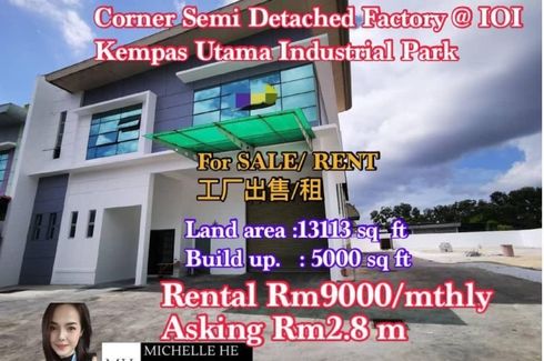 Commercial for Sale or Rent in Taman Kempas Indah, Johor