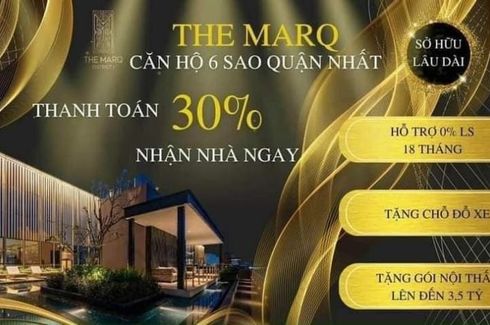 Cần bán căn hộ 3 phòng ngủ tại The Marq, Đa Kao, Quận 1, Hồ Chí Minh