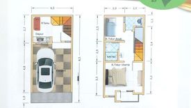 Townhouse dijual dengan 2 kamar tidur di Cempaka Putih Timur, Jakarta