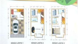 Townhouse dijual dengan 2 kamar tidur di Cempaka Putih Timur, Jakarta