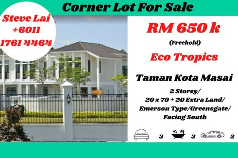 3 Bedroom House for sale in Taman Kota Masai, Johor