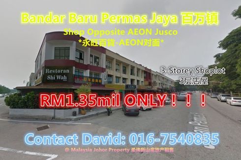 Commercial for sale in Bandar Baru Permas Jaya, Johor