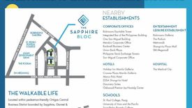 1 Bedroom Condo for sale in The Sapphire Bloc, San Antonio, Metro Manila near MRT-3 Ortigas