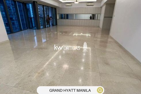 3 Bedroom Condo for rent in Grand Hyatt Manila Residences, Taguig, Metro Manila