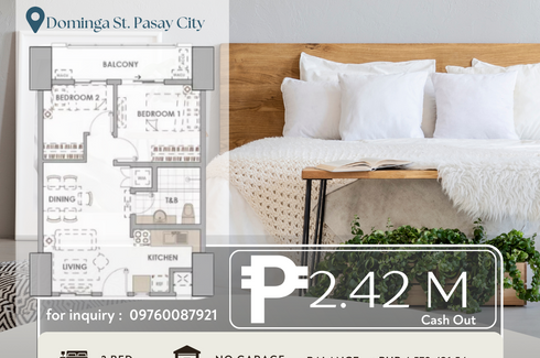 2 Bedroom Condo for sale in Barangay 44, Metro Manila