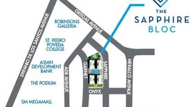 Condo for sale in The Sapphire Bloc, San Antonio, Metro Manila near MRT-3 Ortigas