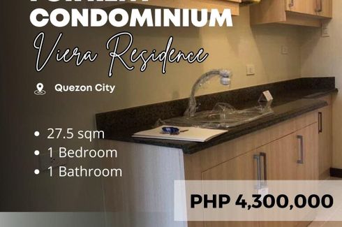 1 Bedroom Condo for sale in Viera Residences, Obrero, Metro Manila