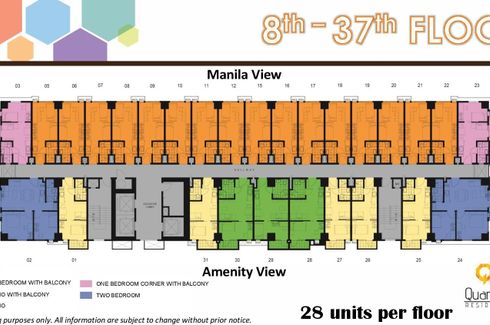 1 Bedroom Apartment for sale in Pio Del Pilar, Metro Manila