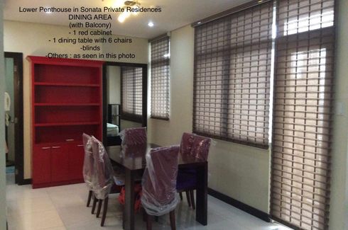3 Bedroom Condo for rent in Sonata Private Residences, Wack-Wack Greenhills, Metro Manila near MRT-3 Shaw Boulevard