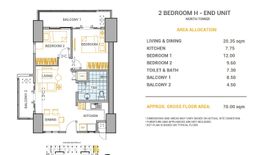 2 Bedroom Condo for sale in Kaunlaran, Metro Manila near MRT-3 Araneta Center-Cubao