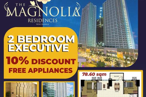 2 Bedroom Condo for sale in The Magnolia Residences, Kaunlaran, Metro Manila near LRT-2 Gilmore