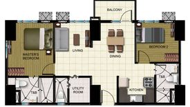 2 Bedroom Condo for sale in The Magnolia Residences, Kaunlaran, Metro Manila near LRT-2 Gilmore