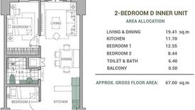 2 Bedroom Condo for sale in Alder Residences, San Miguel, Metro Manila