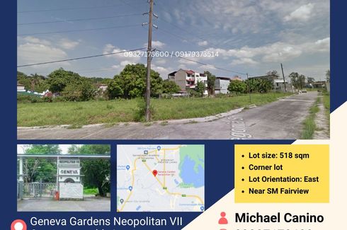 Land for sale in Pasong Putik Proper, Metro Manila