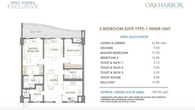 2 Bedroom Condo for sale in Oak Harbor Residences, Don Bosco, Metro Manila
