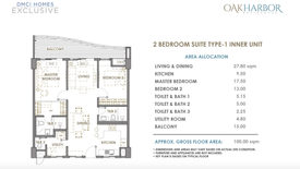 2 Bedroom Condo for sale in Oak Harbor Residences, Don Bosco, Metro Manila