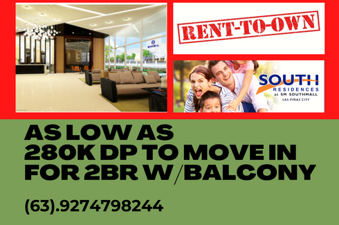 2 Bedroom Condo for sale in South Residences, Almanza Dos, Metro Manila