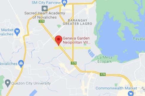 Land for sale in Pasong Putik Proper, Metro Manila