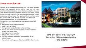 249 Bedroom Hotel / Resort for sale in Na Kluea, Chonburi