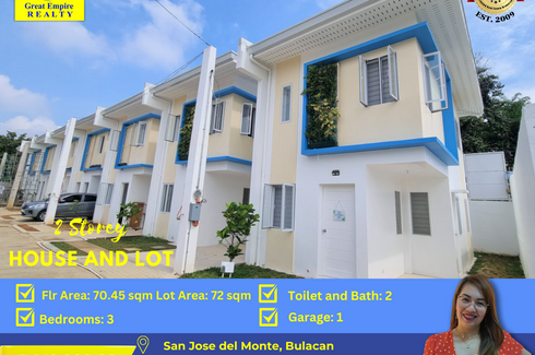 3 Bedroom Townhouse for sale in Kaypian, Bulacan