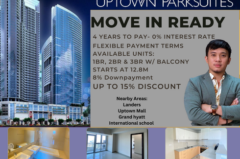2 Bedroom Condo for Sale or Rent in Uptown Parksuites, Taguig, Metro Manila