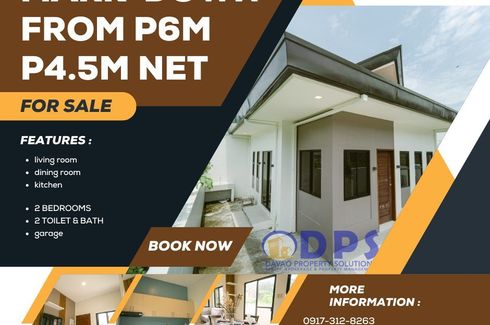2 Bedroom House for Sale or Rent in Tigatto, Davao del Sur