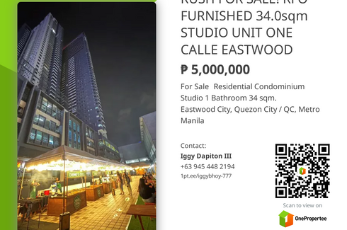 Condo for sale in Bagumbayan, Metro Manila