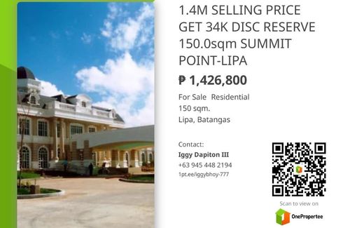 Land for sale in Poblacion Barangay 10, Batangas
