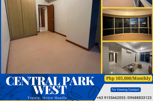 3 Bedroom Condo for rent in Central Park West, Taguig, Metro Manila
