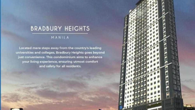 1 Bedroom Condo for sale in Bradbury Heights, Santa Cruz, Metro Manila near LRT-1 Bambang