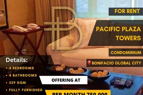 4 Bedroom Condo for rent in Taguig, Metro Manila