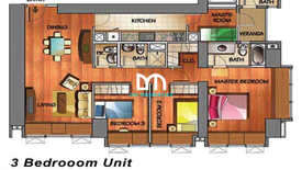 3 Bedroom Condo for rent in Addition Hills, Metro Manila