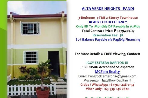 3 Bedroom Townhouse for sale in Paltok, Bulacan