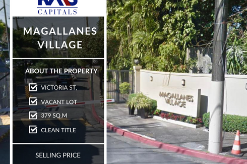 Land for sale in Magallanes, Metro Manila near MRT-3 Magallanes