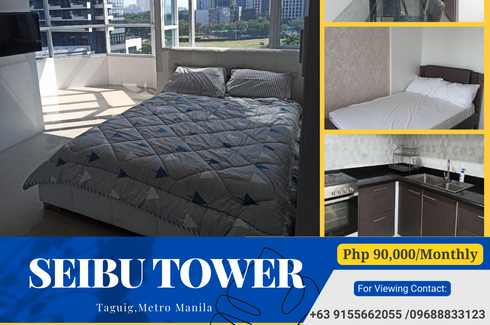 3 Bedroom Condo for rent in Seibu Tower, Bagong Tanyag, Metro Manila