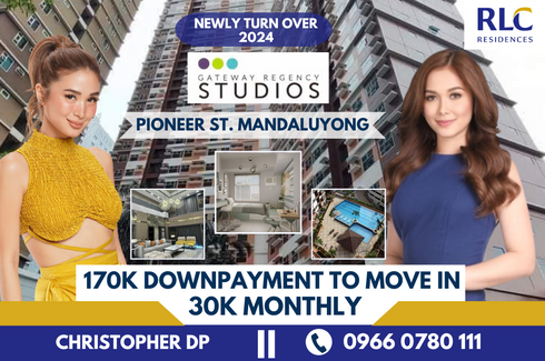 Condo for sale in Gateway Regency Studios, Barangka Ilaya, Metro Manila near MRT-3 Boni