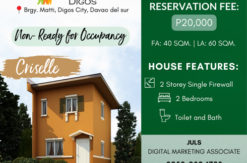 2 Bedroom House for sale in Zone 1, Davao del Sur