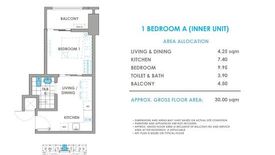 1 Bedroom Condo for sale in Brixton Place, Kapitolyo, Metro Manila near MRT-3 Boni