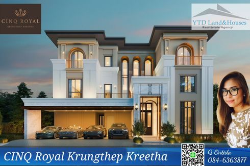 5 Bedroom House for sale in CINQ Royal Krugthep Kreetha, Saphan Sung, Bangkok