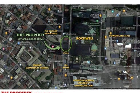 Land for sale in Rockwell, Metro Manila