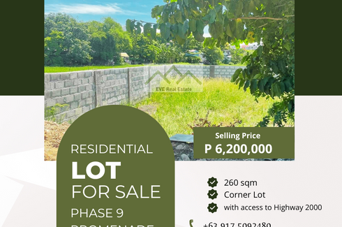 Land for sale in Cainta Greenland Executive Village, San Isidro, Rizal