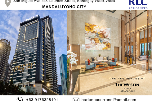 2 Bedroom Condo for sale in The Residences at The Westin Manila Sonata Place, Wack-Wack Greenhills, Metro Manila near MRT-3 Shaw Boulevard