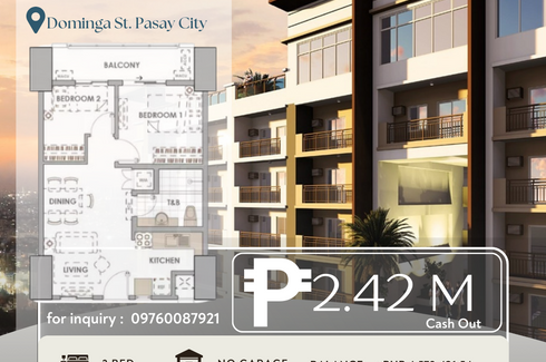 2 Bedroom Condo for sale in Barangay 44, Metro Manila