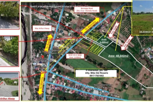 Land for sale in Aguso, Tarlac