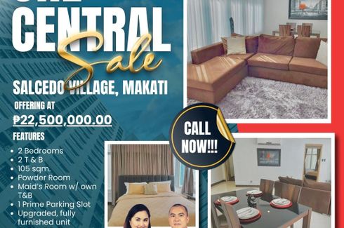 2 Bedroom Condo for sale in One Central Tower 1, Urdaneta, Metro Manila near MRT-3 Ayala