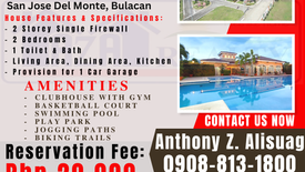 2 Bedroom Townhouse for sale in San Roque, Bulacan