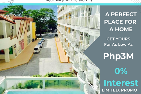 1 Bedroom Condo for sale in Tagaytay Prime Residenes, San Jose, Cavite