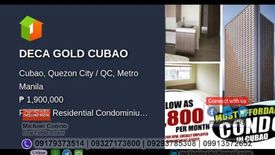 1 Bedroom Condo for sale in Socorro, Metro Manila near LRT-2 Araneta Center-Cubao