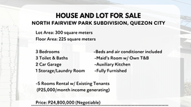 3 Bedroom House for sale in Pasong Tamo, Metro Manila