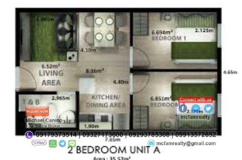 3 Bedroom Condo for sale in Commonwealth, Metro Manila
